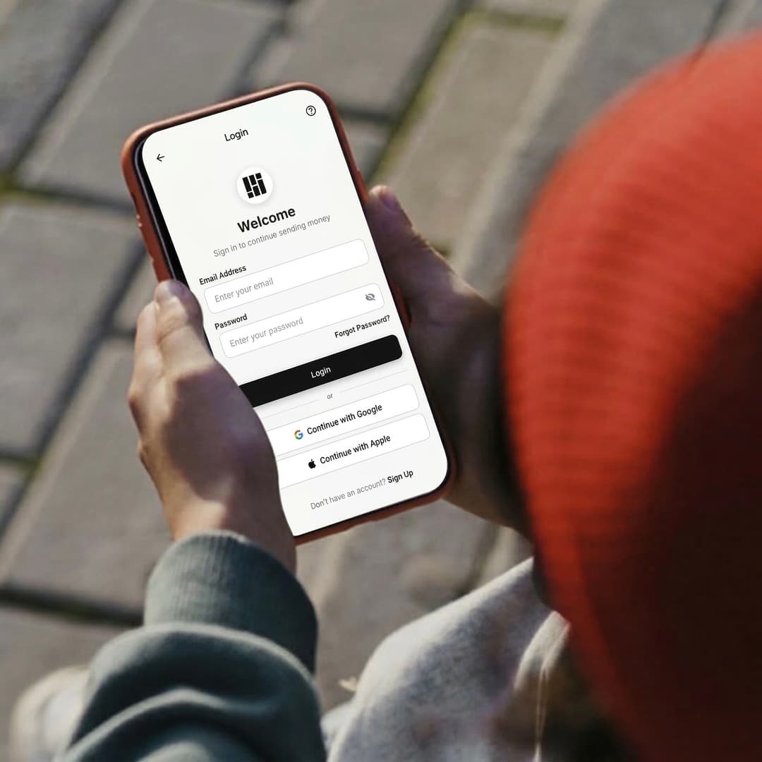 Saak Remit App Interface